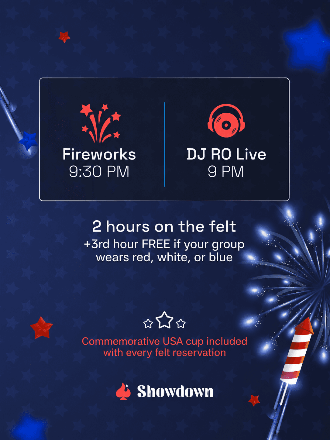 Red, White and Deal